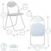 Padded Steel Folding Chair - By Harbour Housewares