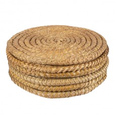 30cm Woven Palm Leaf Placemats - Pack of Six - By Argon Tableware