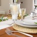 30cm Woven Palm Leaf Placemats - Pack of Six - By Argon Tableware