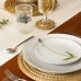 30cm Woven Palm Leaf Placemats - Pack of Six - By Argon Tableware