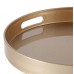 33cm Round Metallic Serving Tray - By Argon Tableware