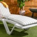 Master Sun Lounger Cushion - By Harbour Housewares