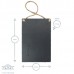 20cm x 30cm Rectangle Slate Hanging Notice Board - By Nicola Spring