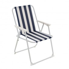 Folding Metal Beach Chair - By Harbour Housewares