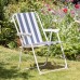 Folding Metal Beach Chair - By Harbour Housewares