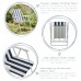 Folding Metal Beach Chair - By Harbour Housewares