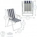 Folding Metal Beach Chair - By Harbour Housewares