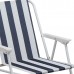 Folding Metal Beach Chair - By Harbour Housewares