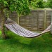 200 x 80cm Deluxe Cotton Garden Hammock - By Harbour Housewares