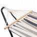 200 x 80cm Deluxe Cotton Garden Hammock - By Harbour Housewares