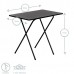 Wooden Folding Desk - By Harbour Housewares