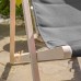 Folding Wooden Deck Chair - By Harbour Housewares