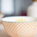 16cm Hand Printed China Cereal Bowls - Pack of Six - By Nicola Spring