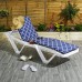 Master Sun Lounger Cushion - By Harbour Housewares