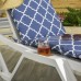 Master Sun Lounger Cushion - By Harbour Housewares