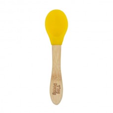 Soft Tip Bamboo Spoon - Silicone Tip - By Tiny Dining