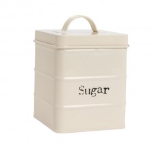 Vintage Metal Sugar Canister - By Harbour Housewares