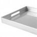 34.5cm x 25cm Rectangle Metallic Serving Tray - By Argon Tableware