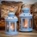 20cm Metal Hanging Tealight Lantern - By Nicola Spring