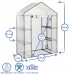 Walk-In Plastic Greenhouse with Shelves - By Harbour Housewares