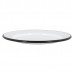 20cm White Enamel Side Plates - Pack of Six - By Argon Tableware