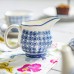 300ml Hand Printed China Milk Jug - By Nicola Spring