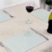 30cm x 20cm Glass Placemats - Pack of Six - By Harbour Housewares