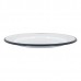 20cm White Enamel Side Plates - Pack of Six - By Argon Tableware