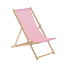 Folding Wooden Deck Chair - By Harbour Housewares