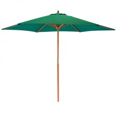 2.7m x 2.5m Wooden Garden Parasol - By Harbour Housewares