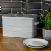 Vintage Metal Bread Bin - By Harbour Housewares