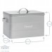 Vintage Metal Bread Bin - By Harbour Housewares