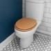 Wooden Soft Close Toilet Seat - By Harbour Housewares