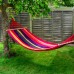 200 x 80cm Deluxe Cotton Garden Hammock - By Harbour Housewares