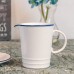 300ml Farmhouse White Porcelain Milk Jug - By Nicola Spring