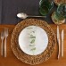 30cm Woven Seagrass Placemats - Pack of Six - By Argon Tableware