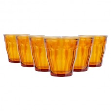 250ml Picardie Water Glasses - Pack of Six - By Duralex