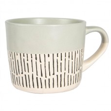 475ml Ceramic Dipped Dash Coffee Mug - By Nicola Spring