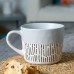 475ml Ceramic Dipped Dash Coffee Mug - By Nicola Spring