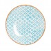 18cm Hand Printed China Side Plates - Pack of Six - By Nicola Spring