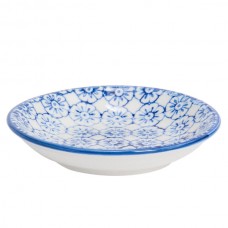 10cm Hand Printed China Sauce Dish - By Nicola Spring