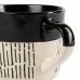 475ml Ceramic Dipped Dash Coffee Mug - By Nicola Spring