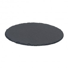 33cm Round Slate Serving Platter - By Argon Tableware