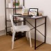 Industrial Office Desk - By Harbour Housewares