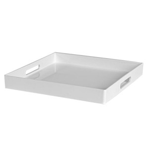 33cm Square Metallic Serving Tray - By Argon Tableware