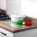 50cm x 40cm Glass Chopping Board - By Harbour Housewares