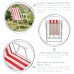 Folding Metal Beach Chair - By Harbour Housewares