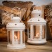 20cm Metal Hanging Tealight Lantern - By Nicola Spring