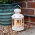 20cm Metal Hanging Tealight Lantern - By Nicola Spring