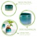 10.5cm Reactive Glaze Stoneware Plant Pot - By Nicola Spring